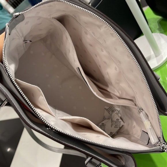 Kate Spade Monet Large Compartment Tote Nimbus Grey - Picture 13 of 16